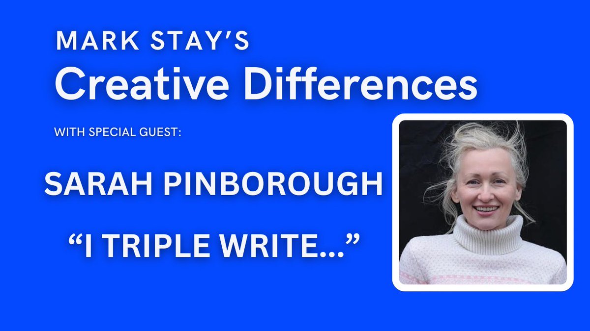Mark Stay (@markstay) on Twitter photo This month's special guest bestselling author <a href="/SarahPinborough/">Sarah Pinborough</a> reveals when she knows that's she finished a draft and how she 'triple writes' her books...
youtu.be/FRc-trGv0p8 This month's special guest bestselling author <a href="/SarahPinborough/">Sarah Pinborough</a> reveals when she knows that's she finished a draft and how she 'triple writes' her books...
youtu.be/FRc-trGv0p8