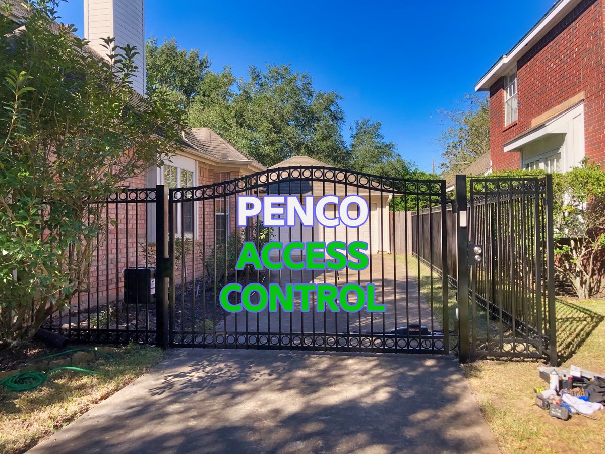 FillMershon's tweet image. pencoaccesscontrol.com
Whether you need gates, fences or railing for your home or business, in the Greater Houston area and beyond, Penco is the name to remember. #PencoAccessControl #Gates #Fences #Railing #AccessControl #Texas #Houston