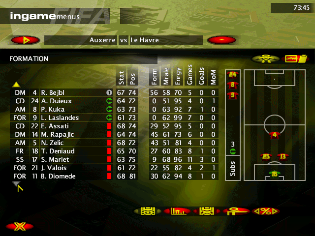 FIFA Soccer Manager 97 #FISOM 

7 red cards in one game 🟥 😱

Mental 😡🤯🫨