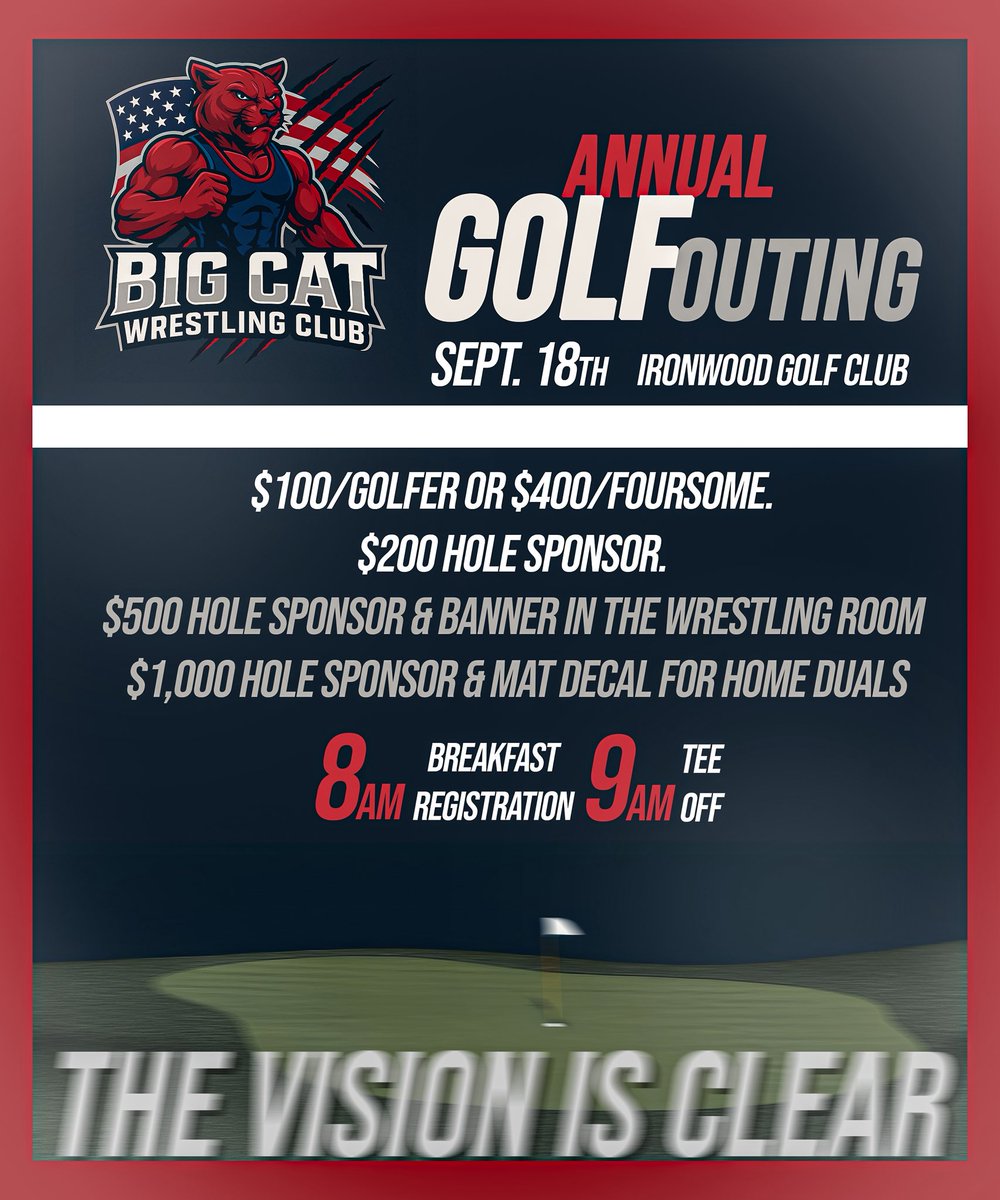 Mark your calendars, BCWC Golf Outing is on its way!

Please see the different sponsor opportunities &amp; contact Coach Santos directly if interested in sponsoring next season or if you know someone who might be interested. 
#Together