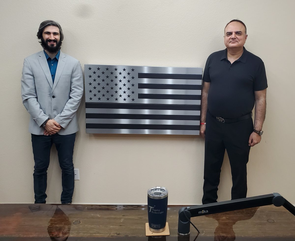 ToppingTalkspod's tweet photo. Ep59 is out! @NicTopping  interviews Armoghan Shah who is the critical response incident manager at CVS Health. 

Youtube
https://t.co/YTutIOIfnv
Rumble
https://t.co/xUc6QX1weU

Spotify
https://t.co/6ysB7gXieQ https://t.co/GSHriTgaSi