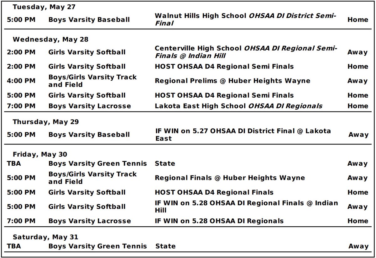 Mason Athletics (@go_masoncomets) on Twitter photo We're at the height of <a href="/OHSAASports/">OHSAA Sports</a> Tournament action! Don't miss out on watching our Comets that are still competing! π«
ποΈ ohsaa.org/tickets We're at the height of <a href="/OHSAASports/">OHSAA Sports</a> Tournament action! Don't miss out on watching our Comets that are still competing! π«
ποΈ ohsaa.org/tickets