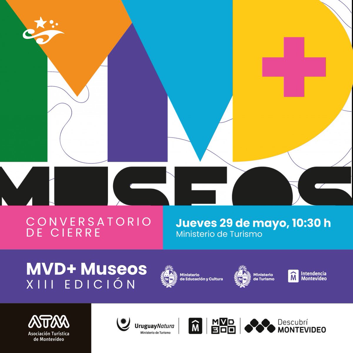 En el marco de la XIII edición de Montevideo + Museos se realizará un Conversatorio de cierre el próximo jueves 29 de mayo, de 10.30 a 16 h en el Ministerio de Turismo.

Inscripción previa
Más información en museodelcarnaval.org