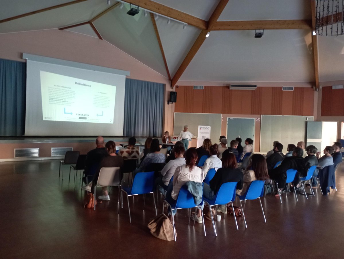 📍 <a href="/ESEA_NA/">ESEA Nouvelle-Aquitaine</a> était dans les #Landes aux côtés de la CPTS Terre de Chalosse Adour pour une soirée autour de la #télésanté ! 

29 pro. étaient présents, avec l'intervention de l'ESS Domoplaies et du CH de Dax. 

Une belle réussite avec des perspectives d'actions de déploiements !