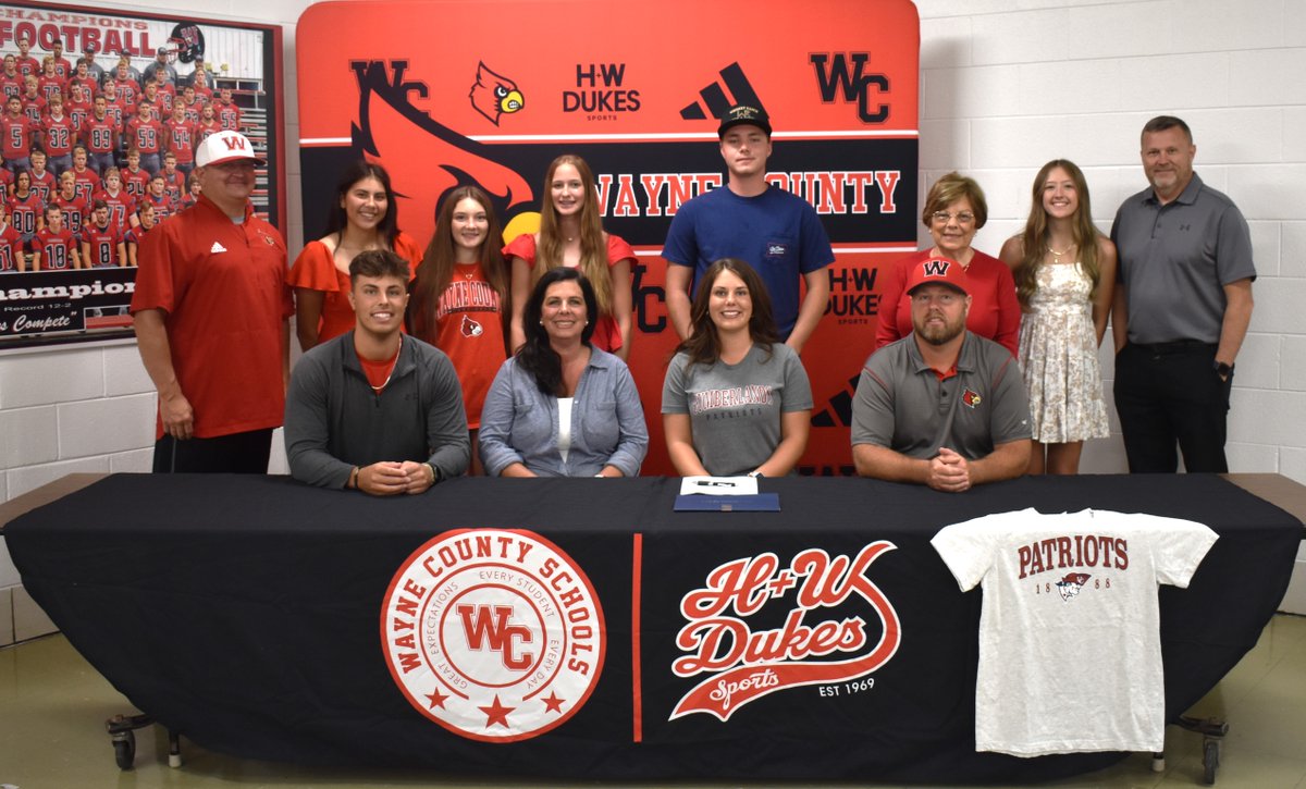 Wayne County Schools is thrilled to extend our congratulations to Malainey Dobbs on her signing with the University of the Cumberlands. As she continues her journey with the Cumberland Patriots, we are excited to see her excel in her golf career.

www3.wayne.kyschools.us/view-all-news/…