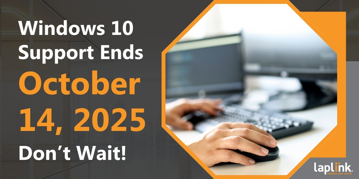 Laplink's tweet image. Windows 10 support is ending soon.
If you're not migrating, you're falling behind.
Deadline: October 14, 2025
Laplink’s PCmover Enterprise lets you migrate at scale — no data loss, no app reinstallations, and no lost productivity.
🛠️ IT pros: Be ready.
hubs.la/Q03lhyly0