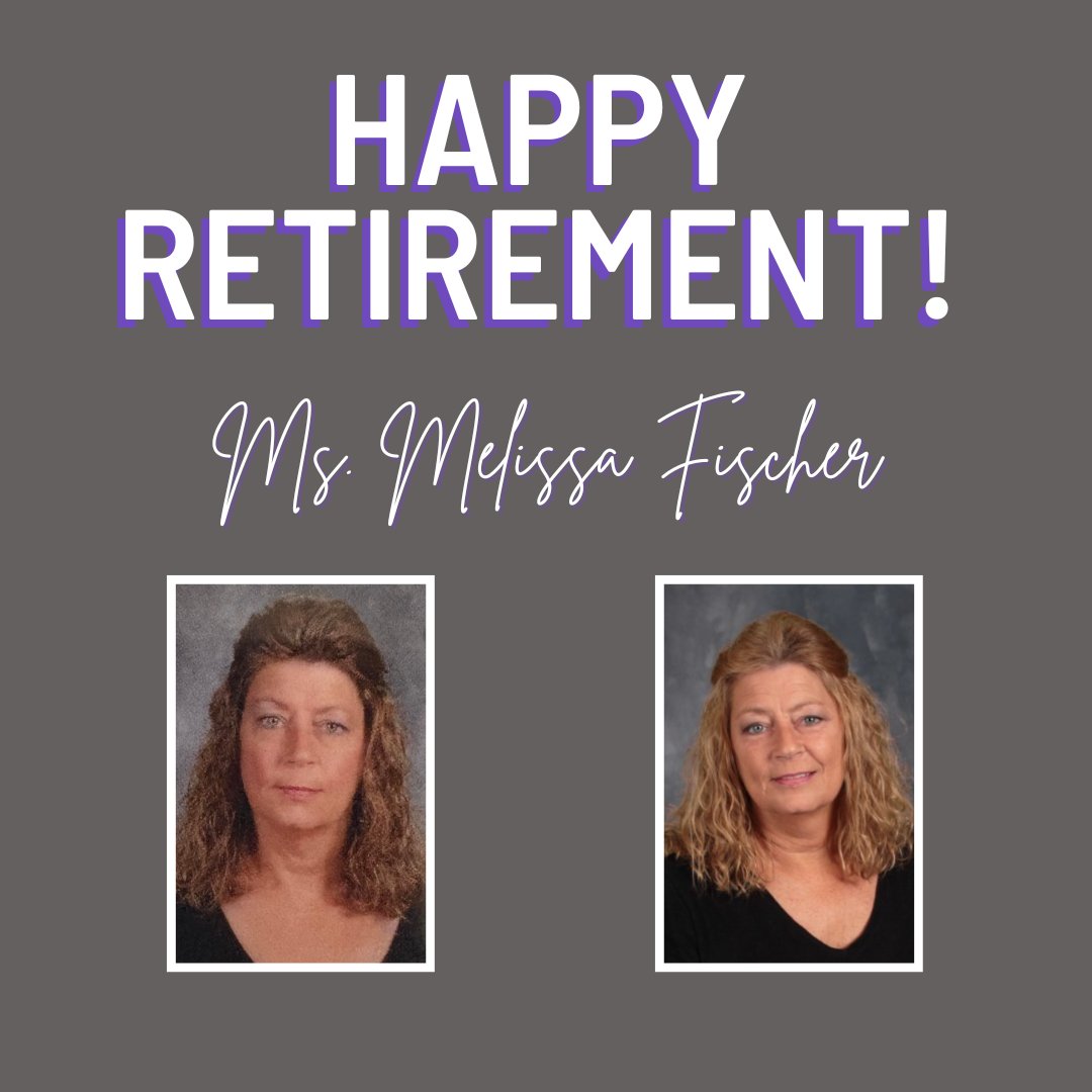 🚌 Wishing a Happy Retirement to Melissa Fischer! 🎉

After 28 years of safely transporting generations of Plum students, Melissa Fischer is taking her final route into a well-deserved retirement!

Thank you, Melissa, for nearly three decades of dedication.