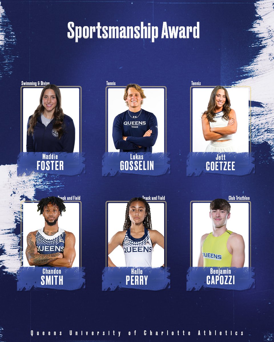 SPORTSMANSHIP AWARD

Congratulations to our 2024-25 sportsmanship award winners! 🦁

#RoyalsRise | #QUeenCity | #CLT