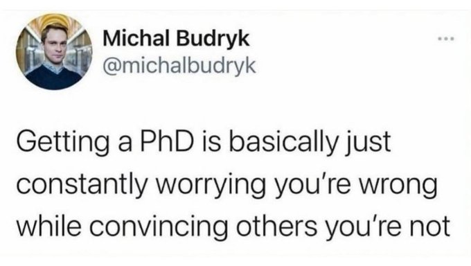 #AcademicTwitter😂#phdvoice #PhDlife