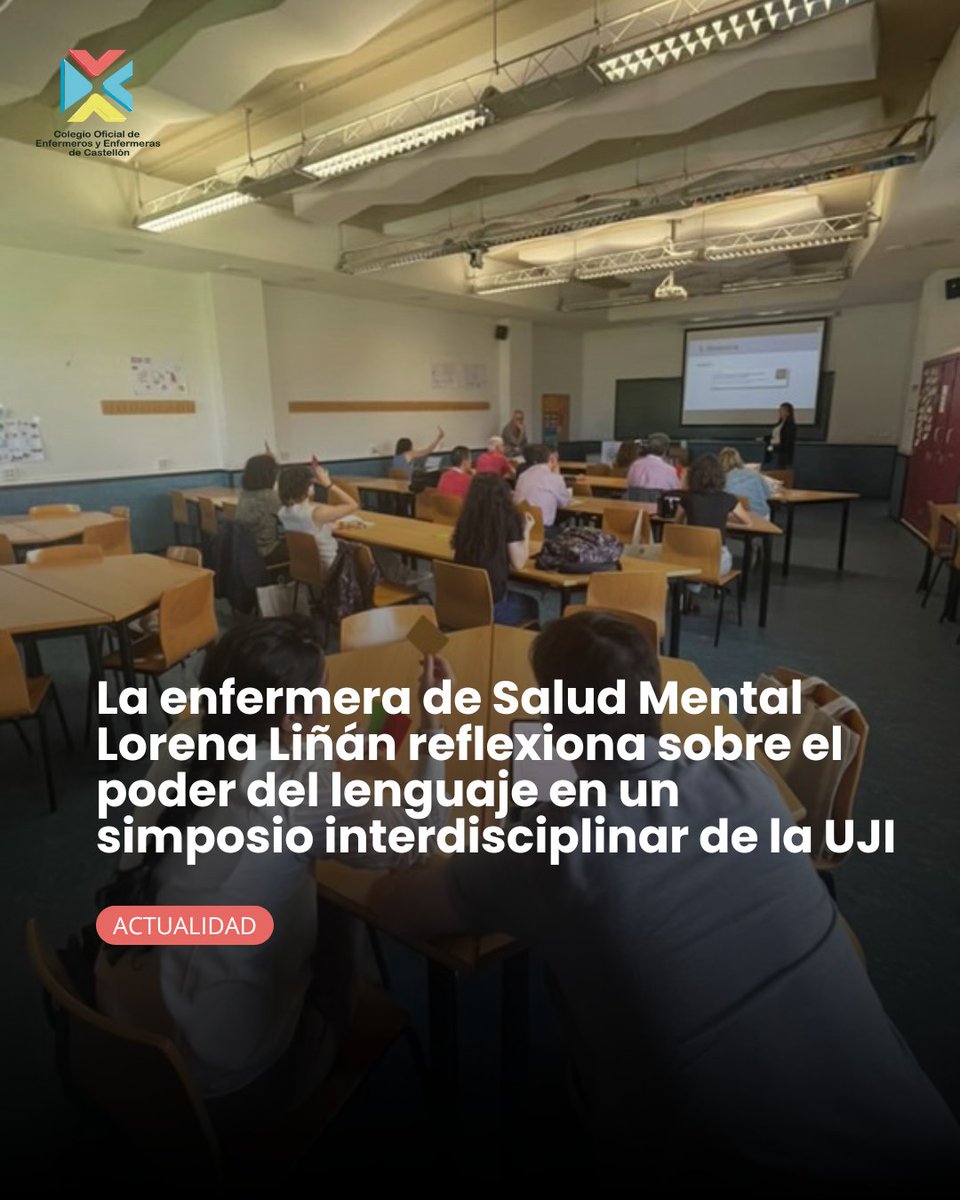 👩‍⚕️La enfermera de Salud Mental Lorena Liñán reflexiona sobre el poder del lenguaje en un simposio interdisciplinar de la UJI 

🔗Más información: coecs.com/la-enfermera-d…