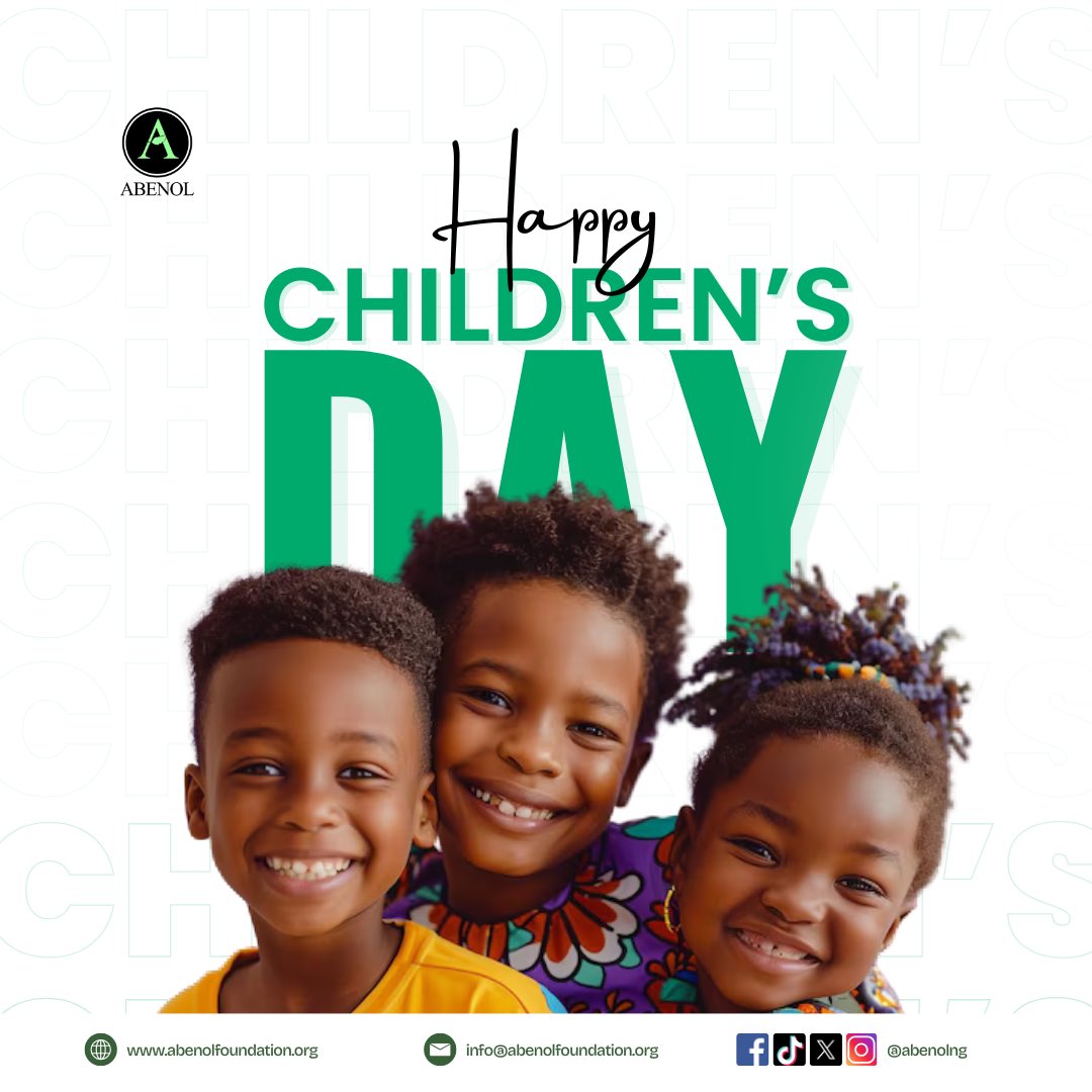 Happy children’s day to every child!
What bundle of joy you are
What a gift to the world you are
Don’t lose your imagination
Don’t lose your innocence
The world is yours for the taking
So take it!

Happy children’s day!
#abenol #children #childrensday