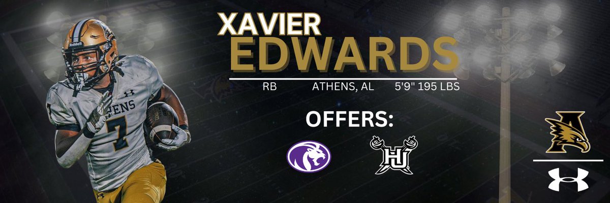 Athens Recruiting (@recruitathens) on Twitter photo Congratulations <a href="/Xedwards8/">Xavier Edwards</a> on earning an offer from Hampton University! #TPW #RecruitAthens Congratulations <a href="/Xedwards8/">Xavier Edwards</a> on earning an offer from Hampton University! #TPW #RecruitAthens