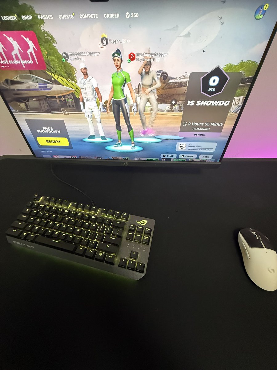 Winning fncs showdown on stream!! Twitch link in bio