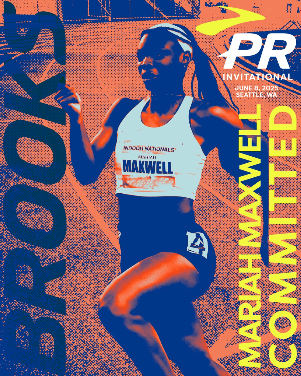 The #BrooksPR 100m should be an all-time burner!

Kylah Woods 11.24
London Jackson Bray 11.29
Mia Maxwell 11.04
Taylor Nunez 11.13
Ryan Jennings 11.33
Mariah Maxwell 22.93*

📍 Seattle, WA
🗓️ June 8