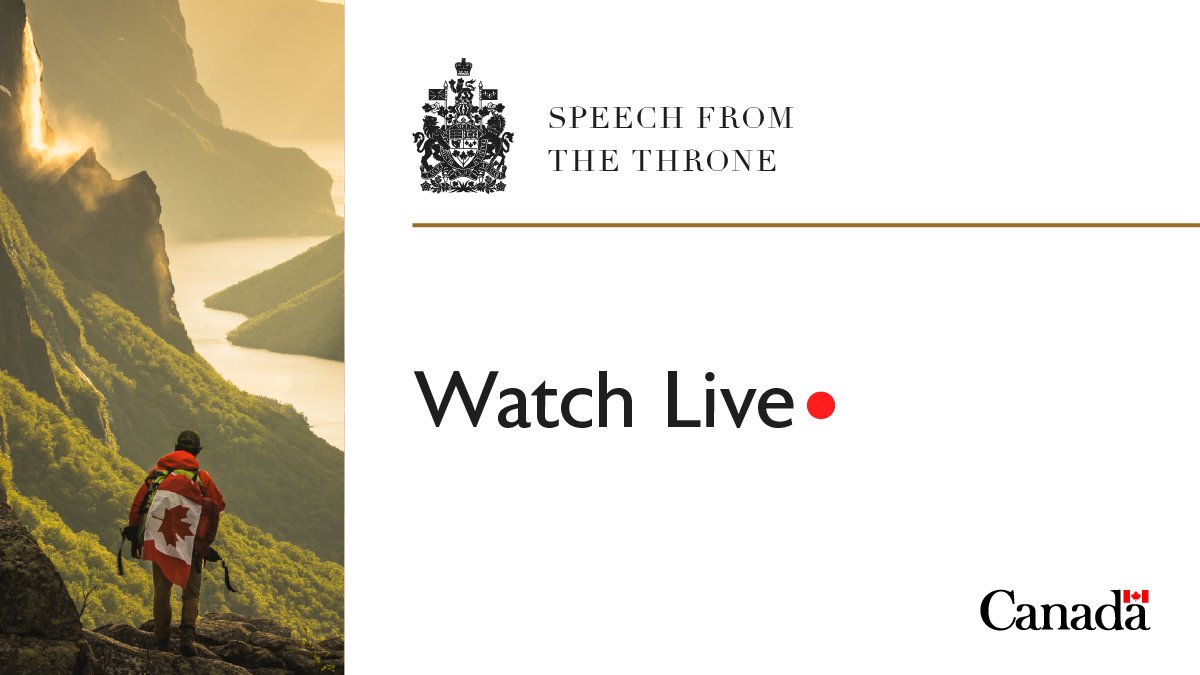 Prime Minister of Canada (@canadianpm) on Twitter photo Live from the <a href="/SenateCA/">Senate of Canada</a>: His Majesty King Charles III delivers the #ThroneSpeech, opening the first session of Canada’s 45th Parliament. Tune in: youtube.com/watch?v=HUgBKL… Live from the <a href="/SenateCA/">Senate of Canada</a>: His Majesty King Charles III delivers the #ThroneSpeech, opening the first session of Canada’s 45th Parliament. Tune in: youtube.com/watch?v=HUgBKL…