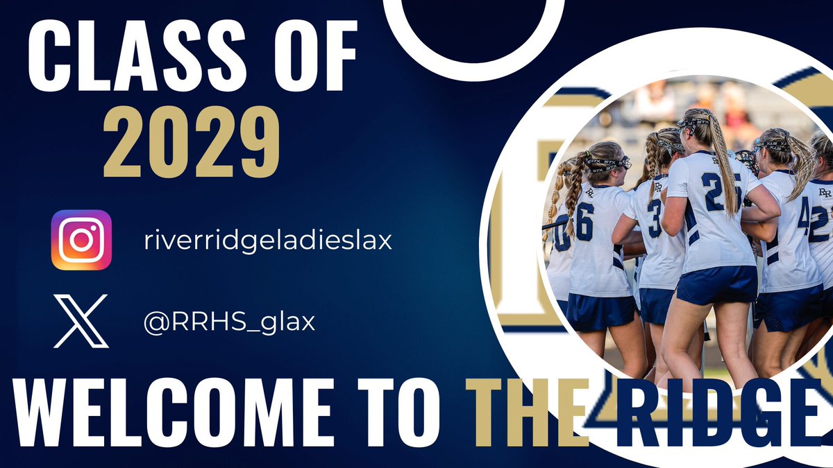 RRHS_glax's tweet image. Busy week last week for @RRHS_glax as we graduated 7 wonderful young ladies in the Class of 2025‼️ Then we held our annual 8th Grade Signing Day & added 19 young ladies from the Class of 2029…largest class ever‼️ Some not pictured due to Flag 🏈 etc. Future🤩⚔️🥍 #FAMILY