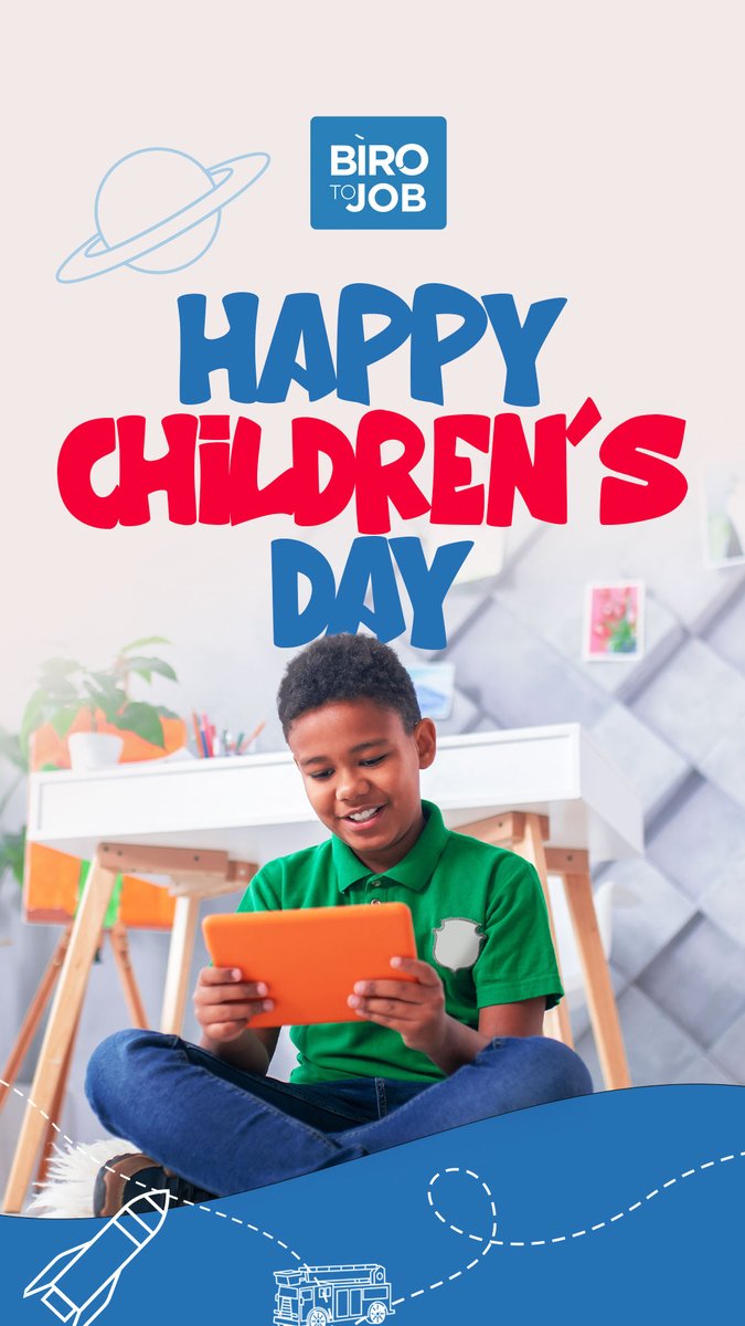 birotojob's tweet photo. To every bright mind and curious heart—Happy Children’s Day! 

The future is yours to create.

#Birotojob #HappyChildrensDay #KidsOfToday
#FutureLeaders #NurturingYoungMinds #TechKids #FutureTechies #YoungInnovators #STEMEducation
#KidsInTech #CodingForKids 
#NextGenTech https://t.co/ZizE3spLhU