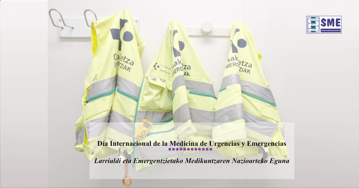 27 de mayo: Día Internacional de la Medicina de Urgencias y Emergencias:
sme.eus/opiniones_sme/…
Maiatzak 27: Larrialdi eta Emergentzietako Medikuntzaren Nazioarteko Eguna
sme.eus/eu/opiniones_s…