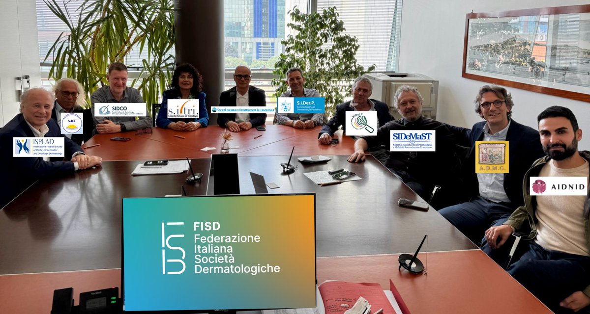 Il 26 maggio 2025 è nata la Federazione Italiana delle Società Dermatologiche (FISD). 
10 realtà scientifiche unite per promuovere iniziative condivise e rafforzare la rappresentanza della dermatologia italiana.
#FISD #SIDeMaST