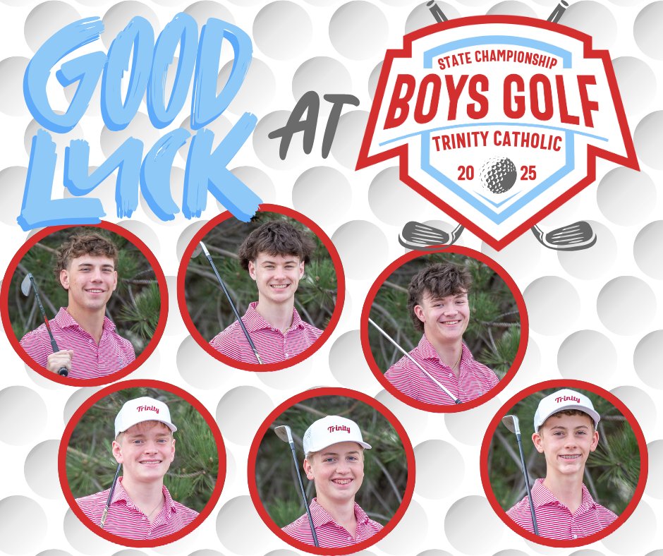 TrinityCatholic's tweet image. GOOD LUCK today to the Trinity Golf team in the KSHSAA State Golf Championship at Turkey Creek Golf Course in McPherson!!  GO CELTICS!!