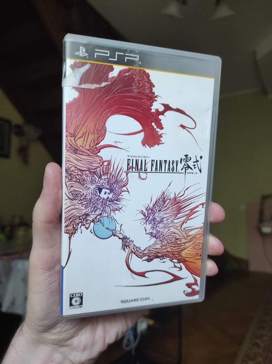 vgvillage37's tweet image. ✅ А вот и вторая обнова! #FinalFantasyTypeZero для #PSP! Пополнил свою коллекцию финалок этим интересным экземпляром, ведь это, вроде как, единственная игра для PSP на 2-х UMD дисках! 🤩 На западе не издавалась)