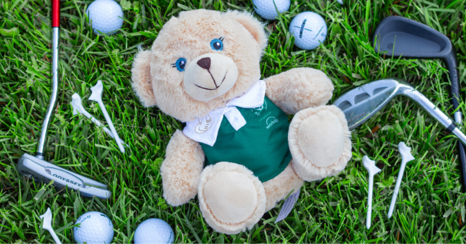 One of our favorite projects of the year, back again!

We’ve been proud to help bring the Memorial Tournament’s Limited Edition Bear to life for years, and this year’s bear, Lisa, is especially meaningful. Named in honor of the tournament’s incredible volunteer committee.