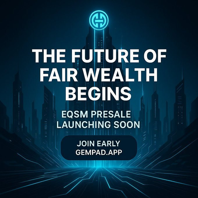 Polygon_Space1's tweet photo. 🚀 @EqualismToken $EQSM has officially launched on the @0xPolygon network.
💎 #Equalism Token (EQSM) aims to revolutionize financial equality by creating a decentralized ecosystem where everyone has a stake and a voice.
⚙️ Built on @0xPolygon’s fast network, EQSM plans to distribute 8.06 billion tokens—one for every person on Earth—symbolizing its commitment to true equality.
🔽VISIT
https://t.co/Ofh3XRun5i