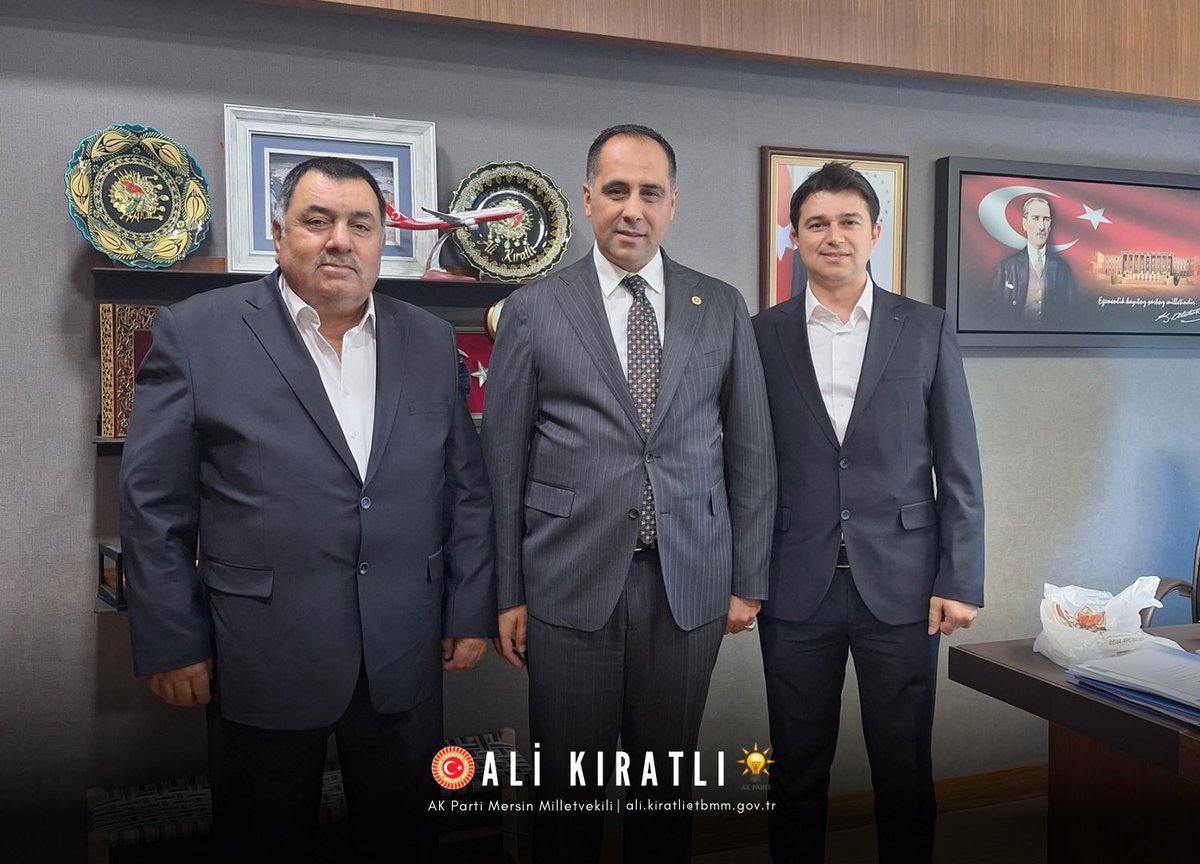 📍TBMM

Gazi Meclisimizde misafir ettiğimiz Erdemlispor efsane Başkanı Sayın Mehmet Morgül ve Sayın İbrahim Yazar’a nazik ziyaretlerinden dolayı teşekkür ediyorum.

<a href="/Akparti/">AK Parti</a> 
<a href="/abuyukgumus/">Ahmet Büyükgümüş</a>