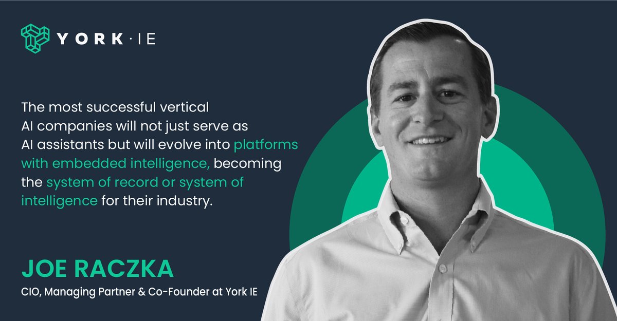 The future of AI isn't general it's vertical says <a href="/JMRaczka/">Joe Raczka</a>
Industry-specific AI models are delivering real ROI by integrating deeply into workflows.

Discover why Vertical AI will dominate: hubs.la/Q03pchtf0

#YorkGrowth #VerticalAI #AIInnovation