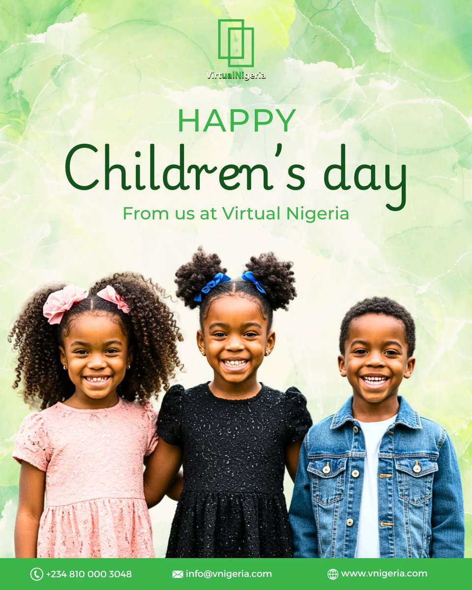 vnigeria_'s tweet image. 🎉 Happy Children’s Day from Virtual Nigeria! 🎉

This week, we didn’t just celebrate Children’s Day — we empowered young minds through The Young Innovator’s Tech Challenge 2025!

#ChildrensDay #YoungInnovators #TechChallenge2025