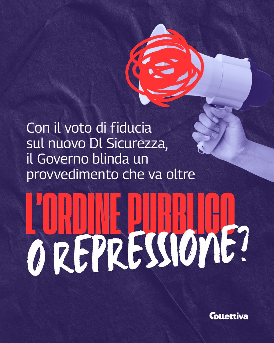 Con il voto di fiducia sul nuovo decreto Sicurezza, il governo blinda un provvedimento che, più che garantire l’ordine pubblico, sembra voler trasformare in crimine ogni forma di disagio, marginalità o dissenso. Con 14 nuovi reati e 9 aggravanti, l’esecutivo stringe ancora di più