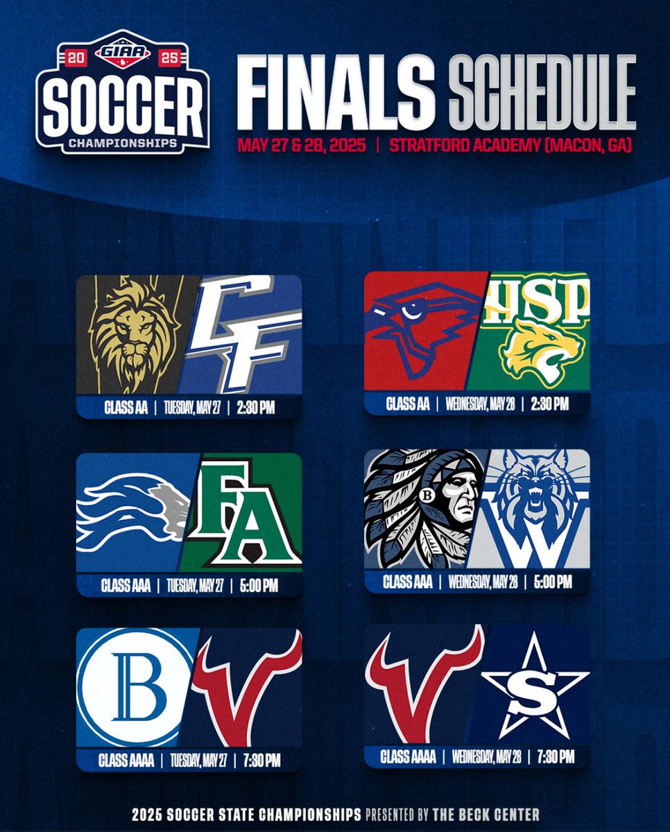 Beyond blessed by the lord to be put in this situation to play for a state championship! We play tomorrow at 2:30 vs Holy Spirit. It will be played at Stratford Academy in Macon. If you can’t make it watch it live on GIAA.TV to see us play!