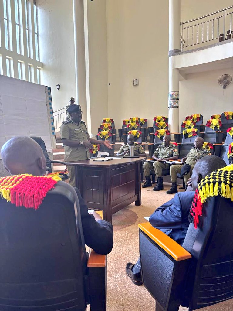 Today,  together with the Deputy Director Operations, CP Okoshi Simon Peter, we visited the leadership and community members of Ngai Subcounty, Akuca Parish, Tecik Village in Oyam District  the scene where our officer, <a href="/PoliceUg/">Uganda Police Force</a> Constable Naturinde John Bosco, was tragically