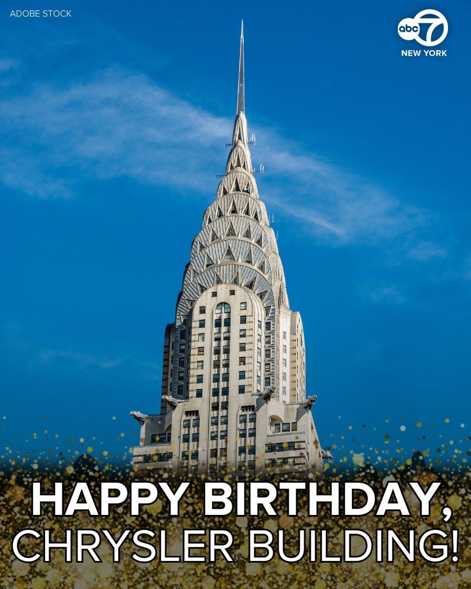 Happy 95th birthday, Chrysler Building! Did you know it was the world's tallest building when it opened back on May 27, 1930?