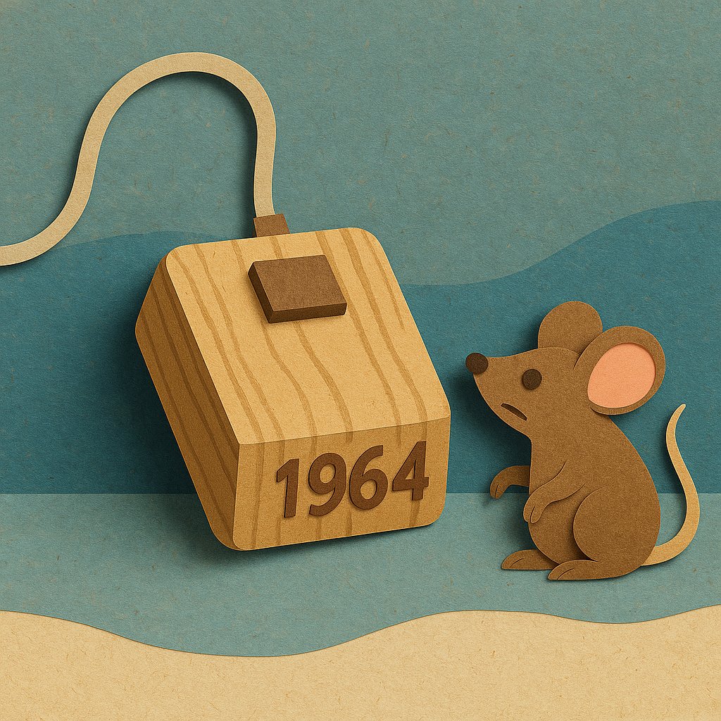 DomDomLiu's tweet image. 🖱️ The first computer mouse wasn’t plastic.
It was wooden.
Built in 1964—with a wire tail, like a real mouse.
Doug Engelbart named it after the animal it looked like.
Tech origins don’t get more literal than this.
Follow me 👉 @DomLiu_ for wild invention backstories #TechOrigins…