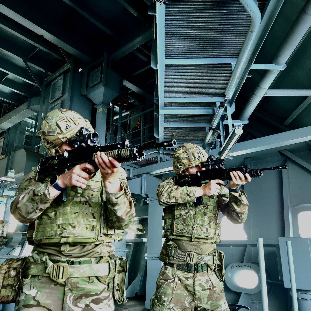 RFA Tidespring (@rfatidespring) on Twitter photo <a href="/RFATidespring/">RFA Tidespring</a> - RFA Tidespring’s Protection Team hone their weapons skills on transit, as part of Op Highmast
<a href="/RFAHeadquarters/">Royal Fleet Auxiliary</a> <a href="/COMUKCSG/">UK Carrier Strike Group</a>
<a href="/RoyalNavy/">Royal Navy</a> #CSG25 #Ophighmast <a href="/RFATidespring/">RFA Tidespring</a> - RFA Tidespring’s Protection Team hone their weapons skills on transit, as part of Op Highmast
<a href="/RFAHeadquarters/">Royal Fleet Auxiliary</a> <a href="/COMUKCSG/">UK Carrier Strike Group</a>
<a href="/RoyalNavy/">Royal Navy</a> #CSG25 #Ophighmast