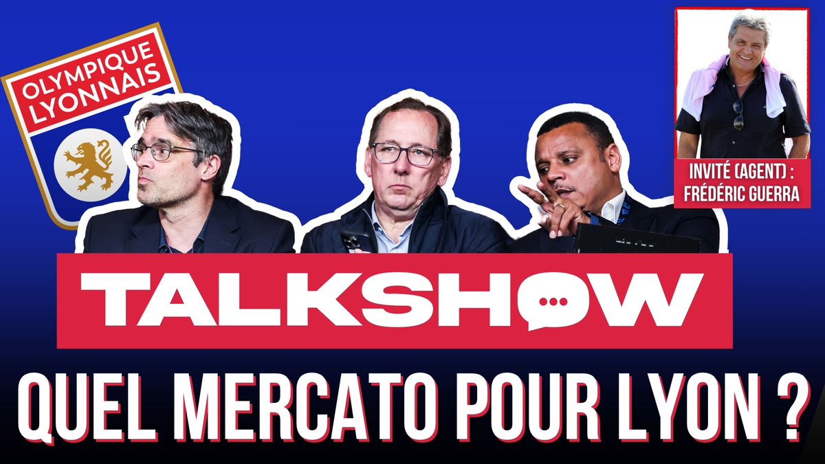 Le dernier Talkshow #OL spécial Mercato. On évoque de nombreux sujets à Frédéric Guerra ... qui n'est pas content de la gestion du cas Warmed Omari.

youtube.com/watch?v=VxWzy0…