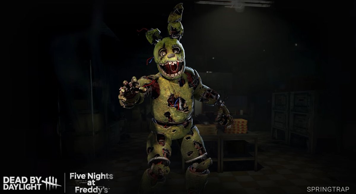 SPRINGTRAP ON DEAD BY DAYLIGHT DESIGN REVEALED!!

#fivenightsatfreddys #fnaf #dbd #deadbydaylight