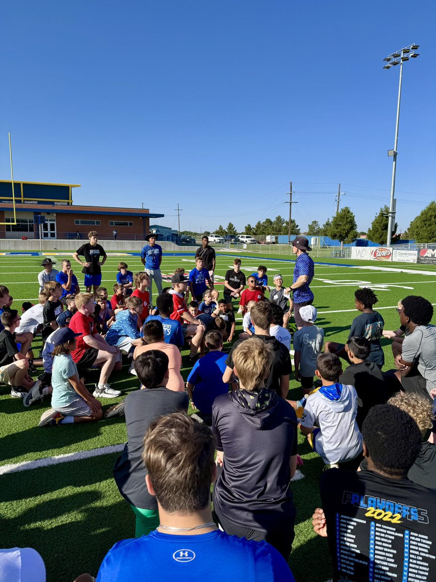LC Athletic Department (@lchseagles) on Twitter photo Our annual LC Football Camp was a blast! So much fun watching these kids bring the energy, effort, and great attitudes all week long. ๐๐ฆ
Big shout out to our HS players for helping and to <a href="/7BrewCoffee/">7 Brew Coffee</a> being our camp sponsor!
#loveoneanother #MAXOUT <a href="/LCEagleFootball/">LC Football</a> Our annual LC Football Camp was a blast! So much fun watching these kids bring the energy, effort, and great attitudes all week long. ๐๐ฆ
Big shout out to our HS players for helping and to <a href="/7BrewCoffee/">7 Brew Coffee</a> being our camp sponsor!
#loveoneanother #MAXOUT <a href="/LCEagleFootball/">LC Football</a>