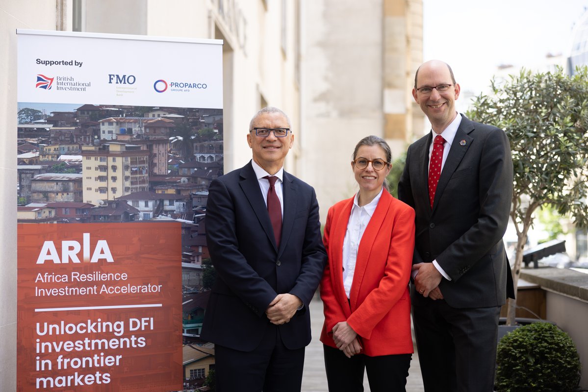 Proparco (@proparco) on Twitter photo 🤝 Proparco is proud to join the Africa Resilience Investment Accelerator (#ARIA) alongside <a href="/BritishIntInv/">British International Investment</a> & <a href="/FMO_development/">FMO - Dutch entrepreneurial development bank</a>!
This new phase will expand to 🇬🇳 Guinea & 🇹🇬 Togo, and scale support to businesses across frontier African markets.
Read more : proparco.fr/en/actualites/… 🤝 Proparco is proud to join the Africa Resilience Investment Accelerator (#ARIA) alongside <a href="/BritishIntInv/">British International Investment</a> & <a href="/FMO_development/">FMO - Dutch entrepreneurial development bank</a>!
This new phase will expand to 🇬🇳 Guinea & 🇹🇬 Togo, and scale support to businesses across frontier African markets.
Read more : proparco.fr/en/actualites/…