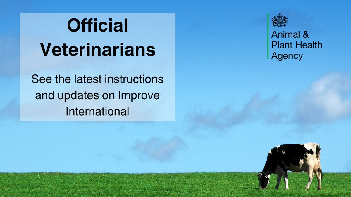 APHA (@aphagovuk) on Twitter photo #OfficialVets The Groupage Export Facilitation Scheme (GEFS) Members List (ET200) has been updated:
improve-ov.com/instructions/i…
<a href="/BritishVets/">BritishVets</a> @ImproveCPD @menterabusnes <a href="/XLFarmcare/">UK Farmcare Ltd</a> <a href="/IechydDainfo/">Iechyd Da</a> #OfficialVets The Groupage Export Facilitation Scheme (GEFS) Members List (ET200) has been updated:
improve-ov.com/instructions/i…
<a href="/BritishVets/">BritishVets</a> @ImproveCPD @menterabusnes <a href="/XLFarmcare/">UK Farmcare Ltd</a> <a href="/IechydDainfo/">Iechyd Da</a>