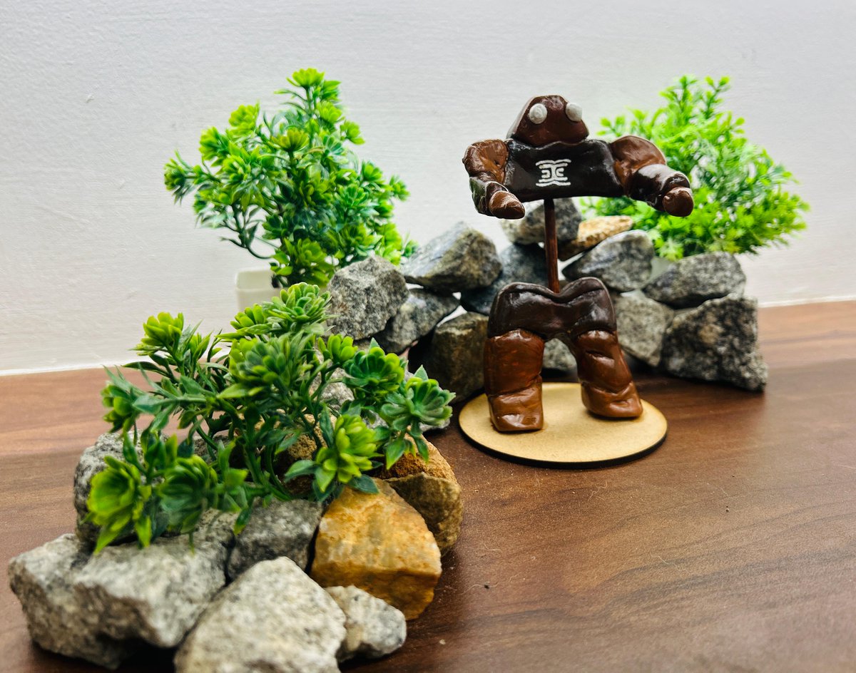 picassoring's tweet image. Every crack tells a story, every pose radiates strength.
Meet Rocky ✨
Forged from clay and seismic spirit — Rocky stands tall as the guardian of the @SeismicSys community!
#ClayArt
@lyronctk
@NoxxW3
@xealistt
@BharatWormie