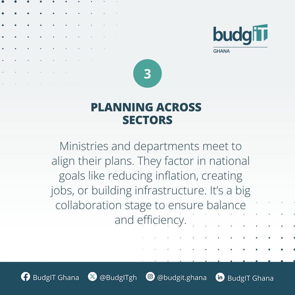 BudgITgh's tweet image. How does planning take place for the budget?⬇️

#GetInformed
#AskQuestions
#OpenBudgets