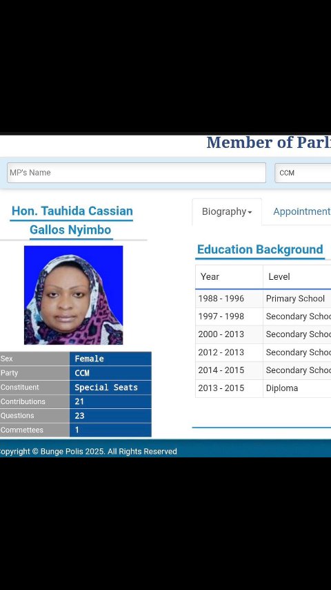 Mama umetukosea sana wananchi,