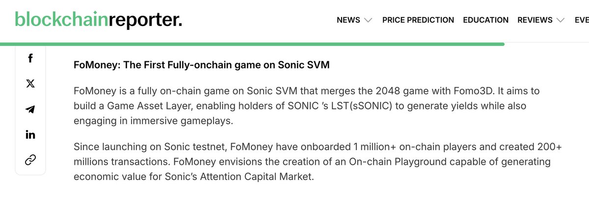 🚀FoMoney is proud to be part of @sonicsvm family!

financefeeds.com/sonic-svm-unve…