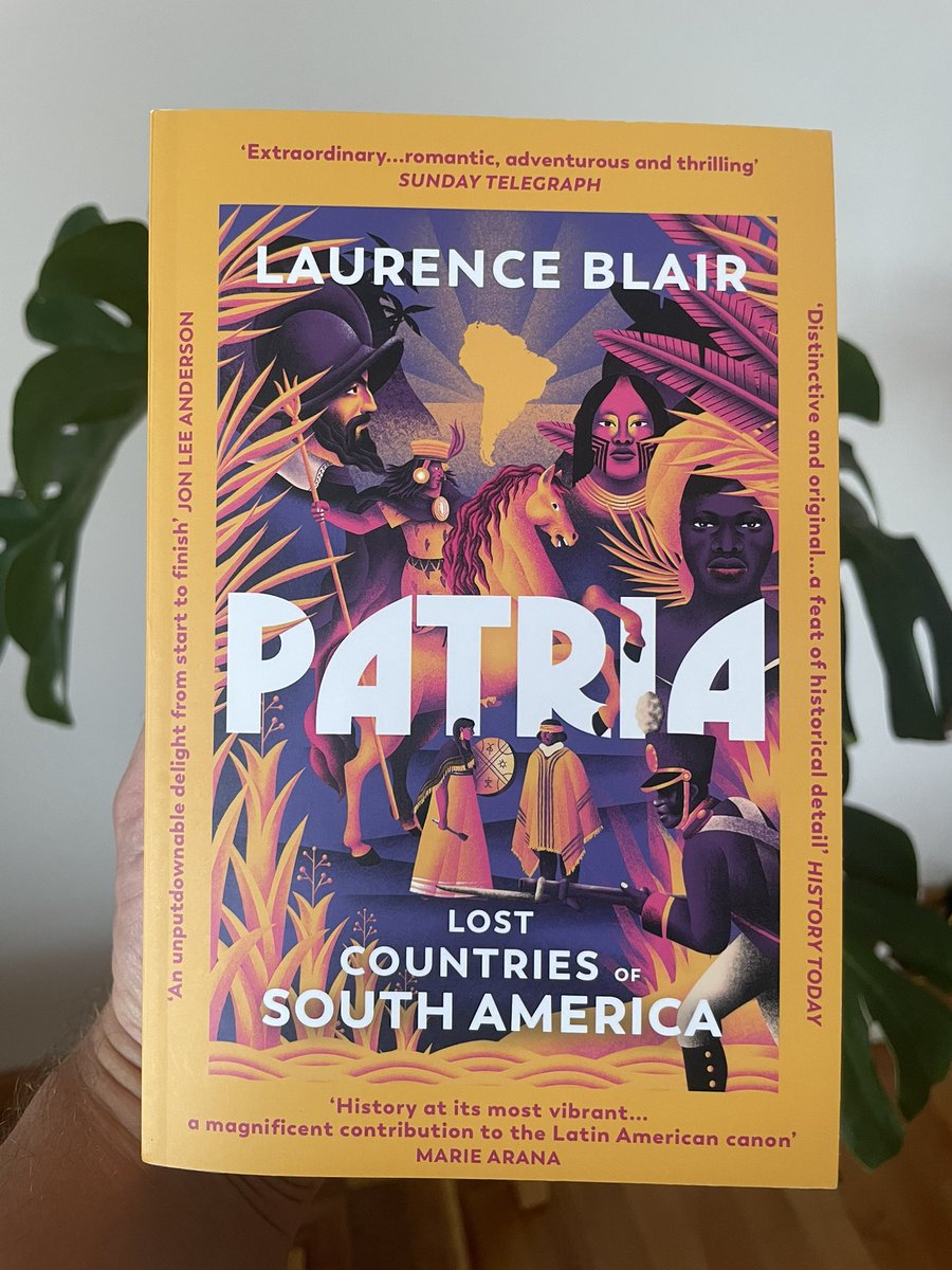 laurieablair's tweet image. An advance copy of the PATRIA paperback has landed in Paraguay!
Available for pre-order now: