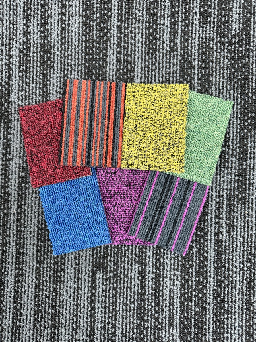 We stock a wide selection of carpet tile colours, all available for immediate despatch!🎨

We offer colour options to suit every style and room setting.

Contact us today and we can send FREE samples! 📮

#flooring #carpettiles #officeflooring #colourfulflooring