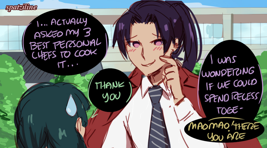 Jinshi and Shisui both want Maomao time so badly lmao  School Diaries AU  #TheApothecaryDiaries #kusuriyanohitorigoto 
