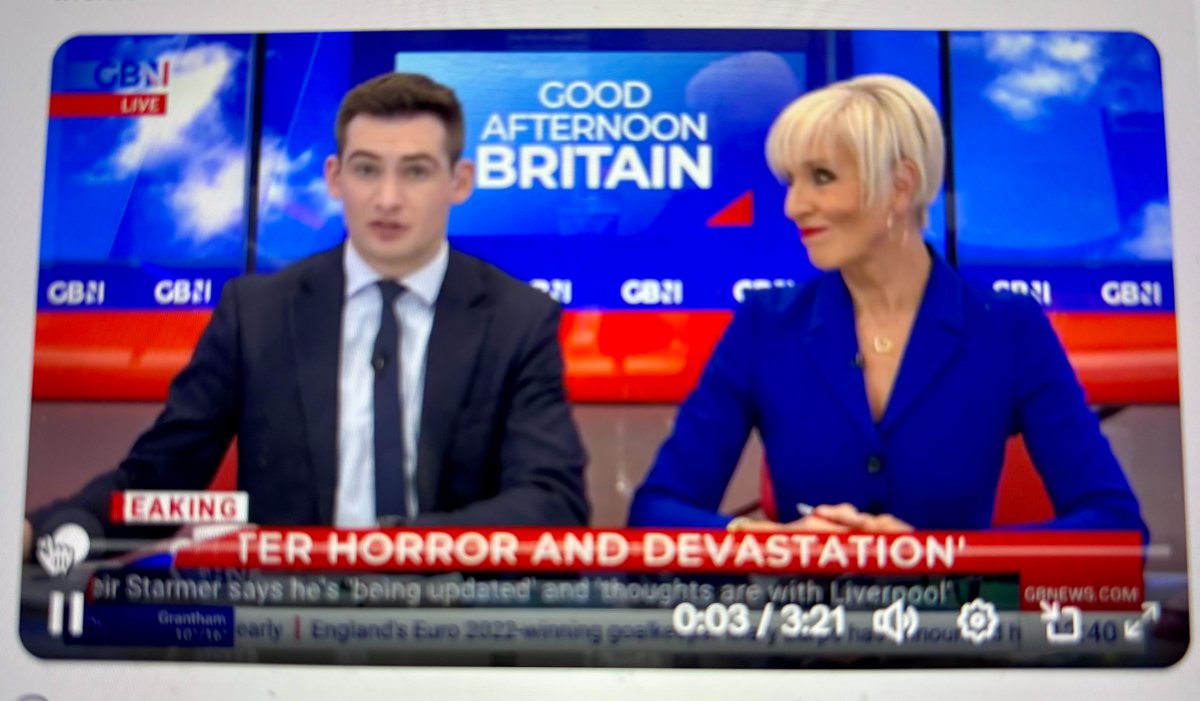 Dawn Neesom (@dawnneesom) on Twitter photo Covering today's #Liverpool story & #Farage presser live <a href="/GBNEWS/">GB News</a> Great to work with brilliant co-hosts & contributors. Thoughts with those still in hospital & those who will never forget Monday for all the wrong reasons 🙏 <a href="/toryboypierce/">Andrew Pierce</a> <a href="/markwhiteTV/">Mark White</a> <a href="/elliecostelloTV/">Ellie Costello</a> <a href="/tomhfh/">Tom Harwood</a> Covering today's #Liverpool story & #Farage presser live <a href="/GBNEWS/">GB News</a> Great to work with brilliant co-hosts & contributors. Thoughts with those still in hospital & those who will never forget Monday for all the wrong reasons 🙏 <a href="/toryboypierce/">Andrew Pierce</a> <a href="/markwhiteTV/">Mark White</a> <a href="/elliecostelloTV/">Ellie Costello</a> <a href="/tomhfh/">Tom Harwood</a>