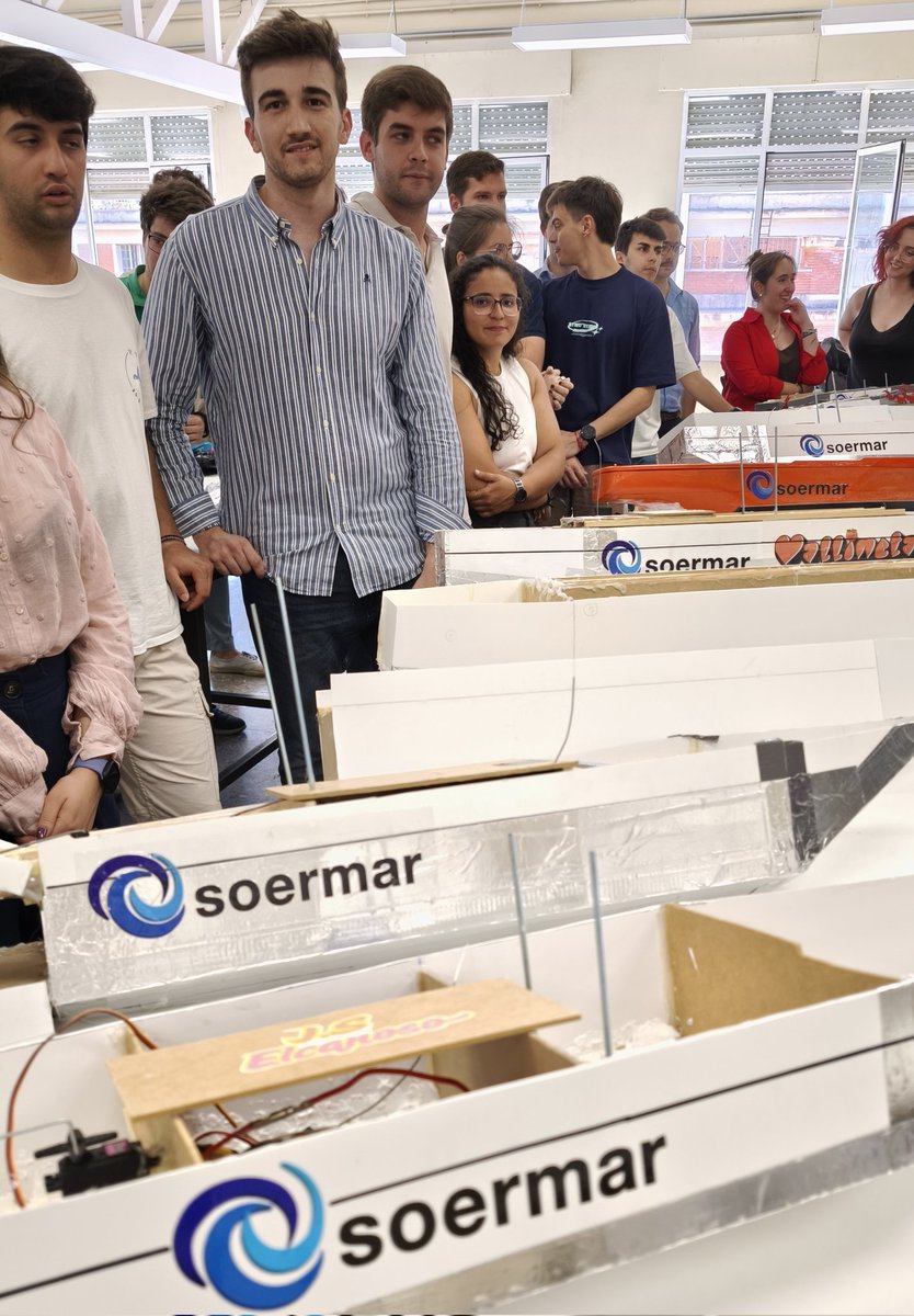 Otro año más con el Reto de la Asignatura #Ingenaval de la <a href="/ETSIN_Oficial/">ETSI Navales de la UPM</a> de <a href="/La_UPM/">Universidad Politécnica de Madrid</a> con los modelos patrocinados por Soermar.